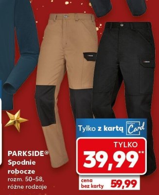 Spodnie robocze  promocja w Kaufland