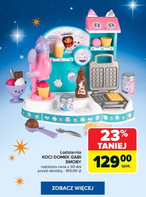 Lodziarnia Koci Domek Gabi promocja w Carrefour