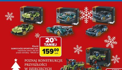 Klocki POJAZD ROLNICZY MIX różne rodzaje promocja w Carrefour