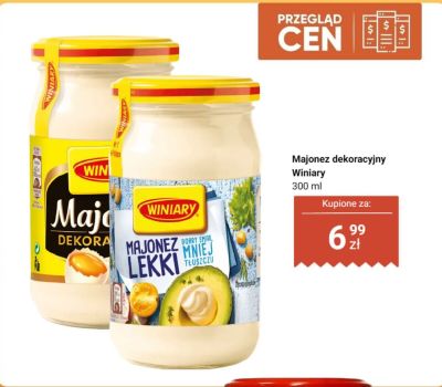 Majonez dekoracyjny  promocja w Dino