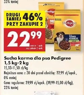 Karma dla psa mini adult z kurczakiem Pedigree vital promocja