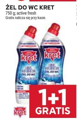 Żel do WC 750 g, active fresh promocja w Stokrotka