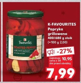 Papryka grillowana K-classic favourites promocja