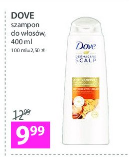 Szampon invigorating mint Dove dermacare scalp promocja