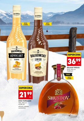 Likier Dalkowski Czekolada z Pomarańczą 15% promocja w Biedronka