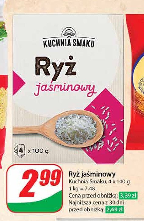 Ryź jaśminowy Kuchnia smaku promocja