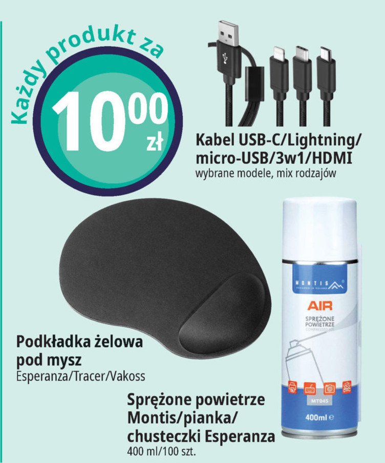 Chusteczki uniwersalne es105 Esperanza promocja