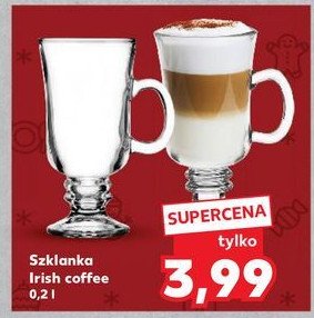 Szklanka irish coffee 200 ml promocja w Kaufland