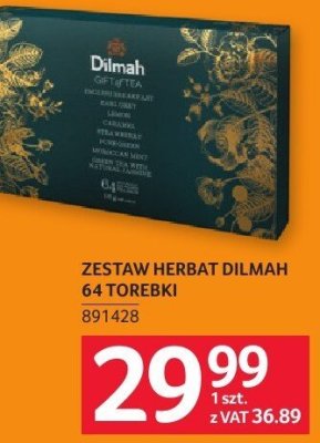 Zestaw herbat Dilmah 64 torebki promocja w Selgros