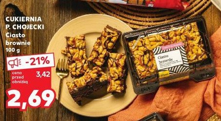 Brownie z polewą Chojecki promocja w Kaufland