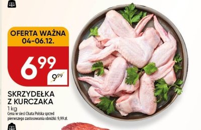 Skrzydełka z kurczaka promocja w Chata Polska