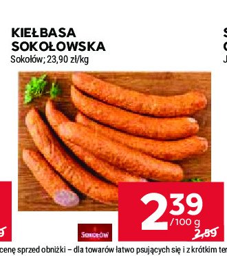 Kiełbsa sokołowska Sokołów promocja