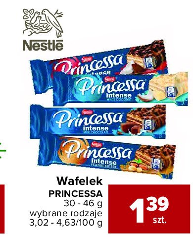 Wafelek dark chocolate Princessa intense promocja