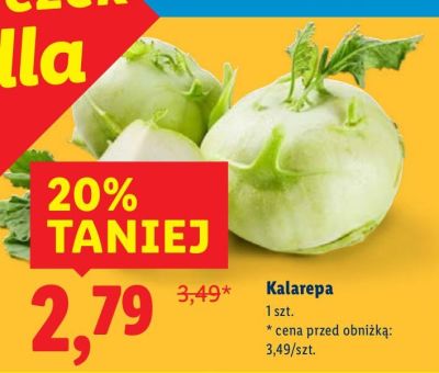 Kalarepa promocja w Lidl