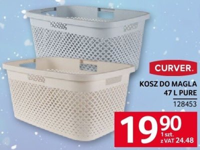 Kosz Curver do magla 47 l pure promocja w Selgros
