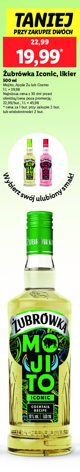 Drink mojito Żubrówka iconic promocja