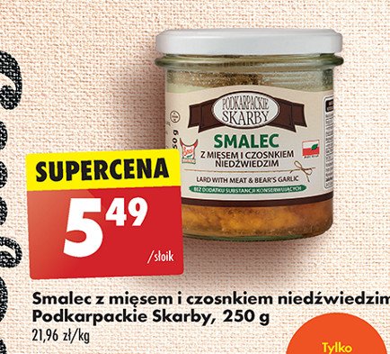 Smalec z mięsem i czosnkiem Podkarpackie skarby promocja