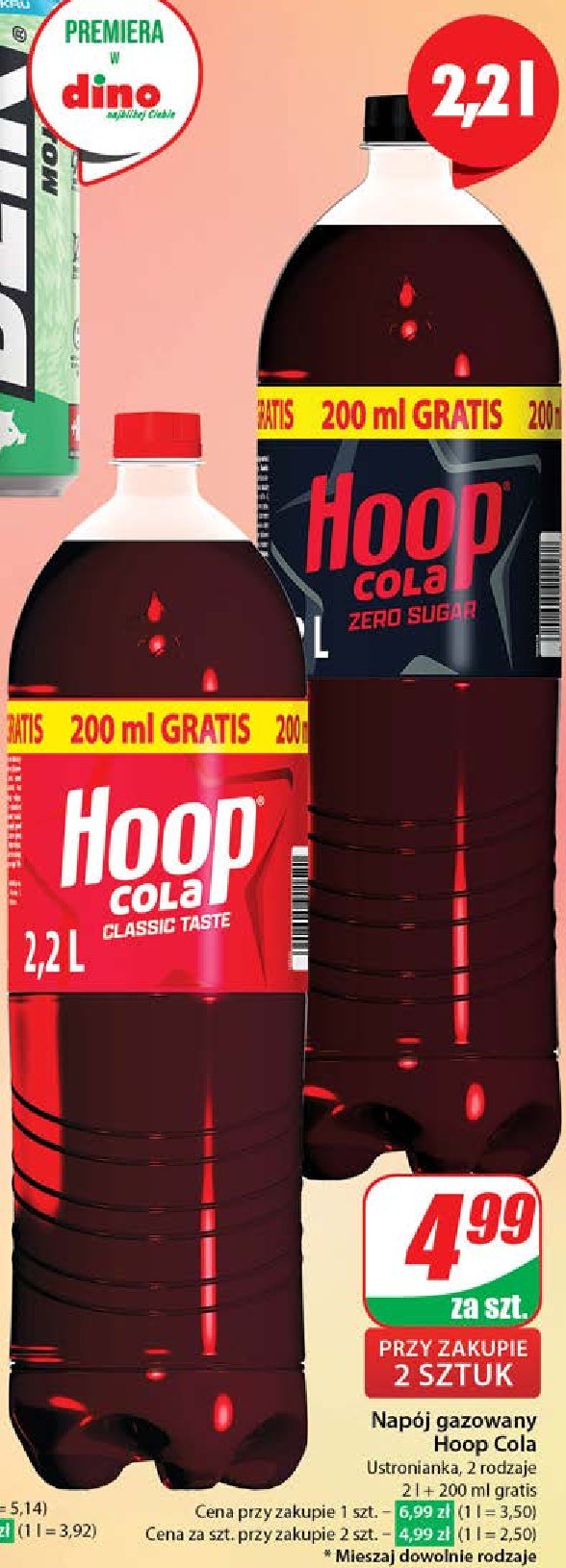 Napoj Hoop cola promocja