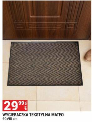 Wycieraczka tekstylna MATEO 60x90 cm promocja w Merkury Market
