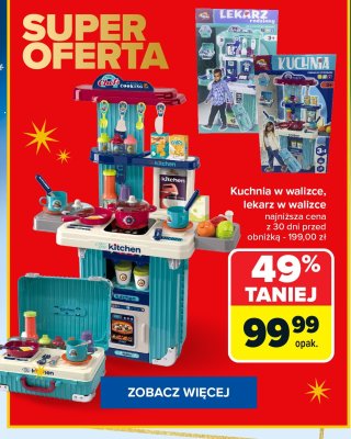 Kuchnia w walizce promocja w Carrefour