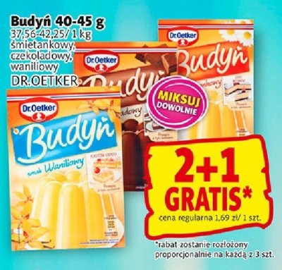 Budyń Dr. Oetker promocja w Prim Market