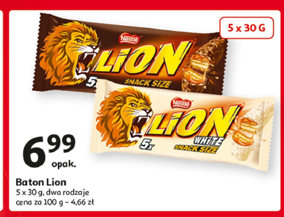 Baton Nestle lion promocja