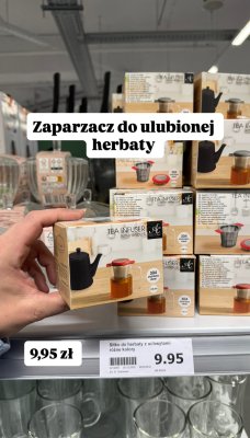 Zaparzacz do herbaty  promocja w Action