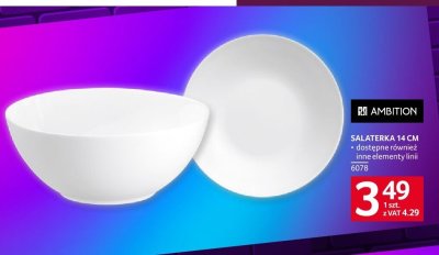Salaterka AMBITION SALATERKA 14 CM promocja w Selgros