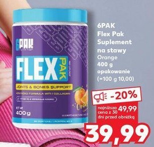 Flexpak orange 6pak promocja w Kaufland