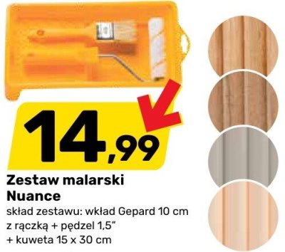 Zestaw malarski Nuance promocja w Bricomarche