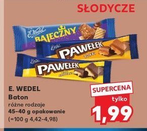 Baton toffi Wedel promocja