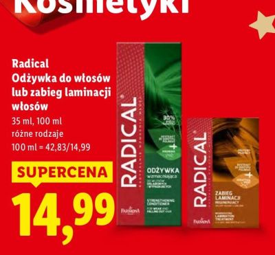 Zabieg laminacji włosów promocja w Lidl