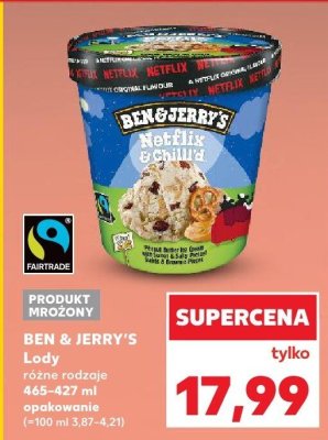 Lody różne rodzaje promocja w Kaufland