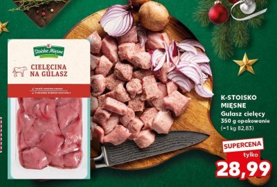 Gulasz cielęcy promocja w Kaufland