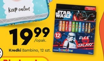 Kredki bambino star wars St. majewski promocja