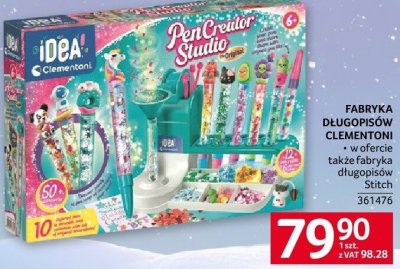 Zabawka Fabryka długopisów Clementoni promocja w Selgros