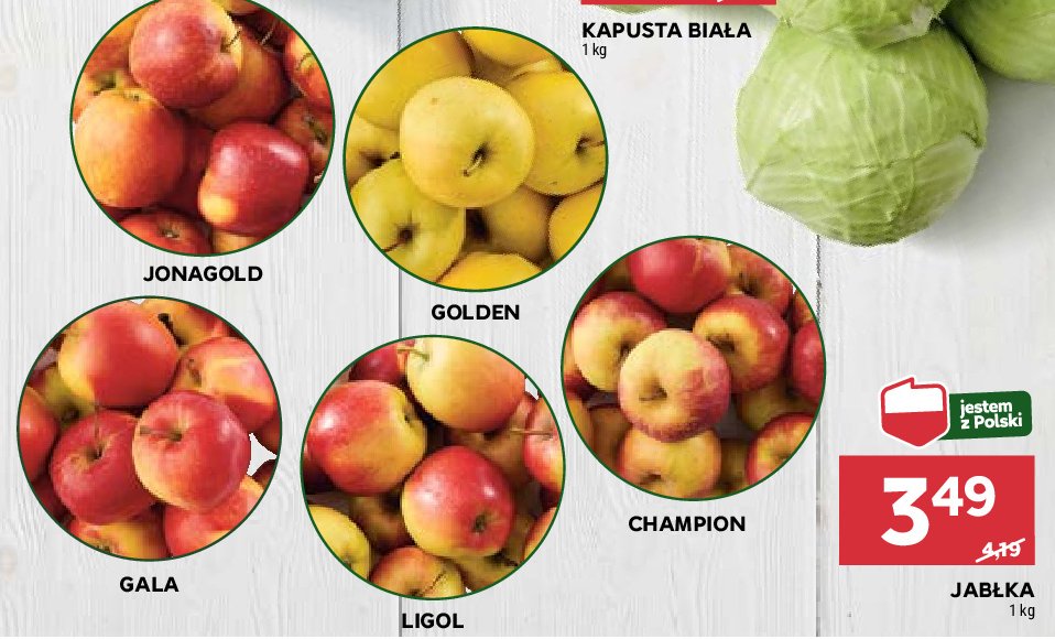 Jabłka jonagold promocja