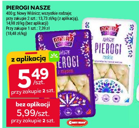 Pierogi z mięsem Nowy wiśnicz promocja