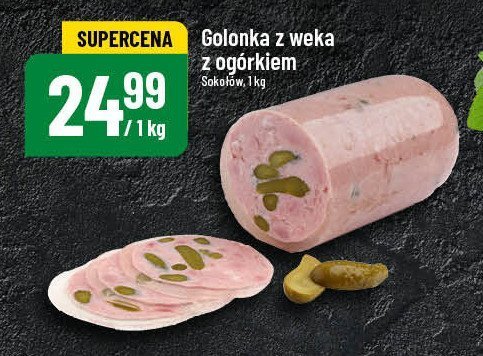 Golonko z weka z ogórkiem Sokołów promocja