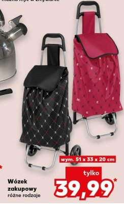 Wózek zakupowy różne rodzaje promocja w Kaufland