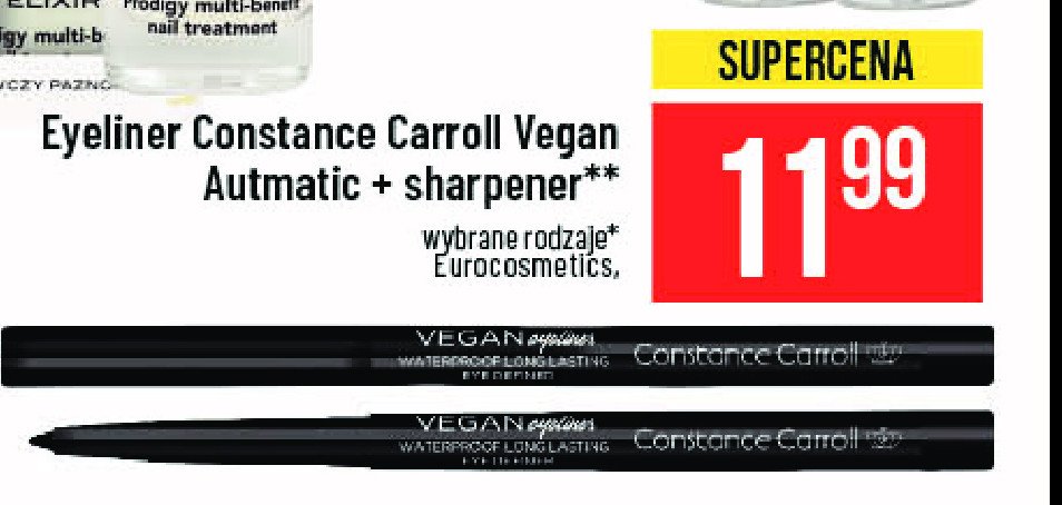 Kredka do oczu Constance carroll vegan eyeliner promocja