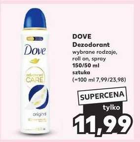 Antyperspirant invisible dry Dove advanced care promocja
