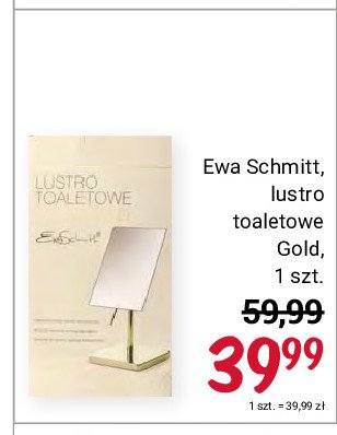 Lustro toaletowe gold Ewa schmitt promocja