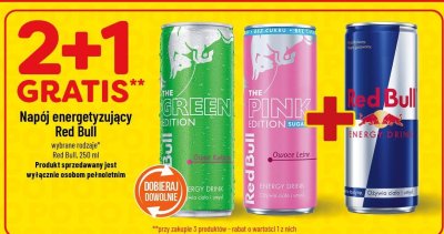 Napój energetyzujący The Pink Edition Sugar Free promocja w POLOmarket