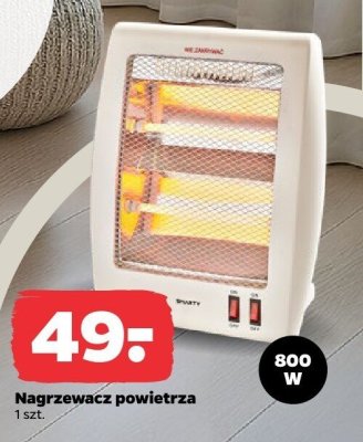 Nagrzewacz powietrza 800 W promocja w Netto
