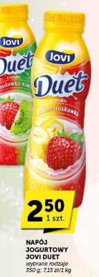 Napój jogurtowy Jovi Duet promocja w Groszek