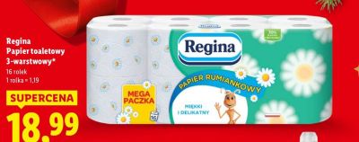 Papier toaletowy 3-warstwowy 16 rolek promocja w Lidl