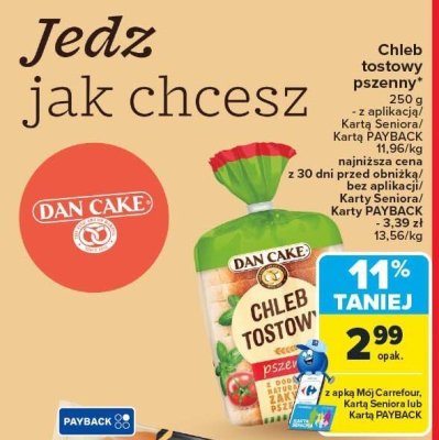 Chleb promocja w Carrefour