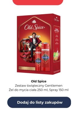 Zestaw Świąteczny Gentelmen promocja w Dino