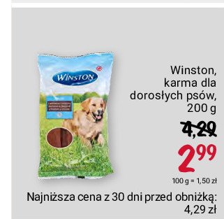 Przysmak dla psa Winston promocja